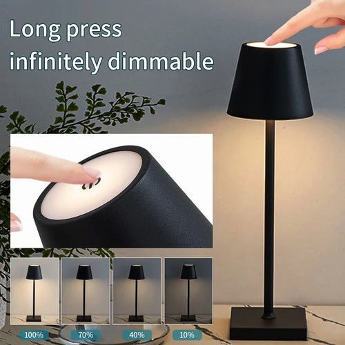 Lumora Cordless Table Lamp — Dimmable Ambiance Light